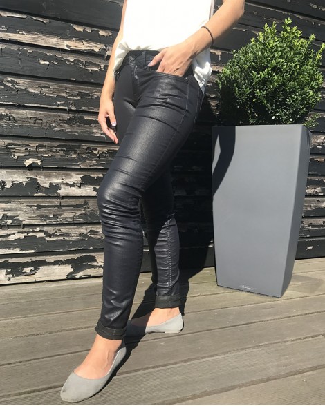 Kalhoty dámské Burberry Brit černé pogumované